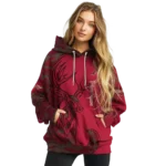 personalized-arizona-diamondbacks-deer-silhouette-red-hoodie-best-selling.webp