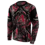 personalized-arizona-diamondbacks-hunting-theme-red-black-hoodie-best-selling.webp