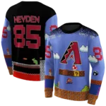 personalized-arizona-diamondbacks-mario-blue-black-hoodie-best-selling.webp