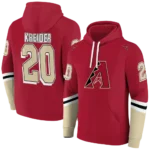 personalized-arizona-diamondbacks-striped-sleeves-red-hoodie-best-selling.webp
