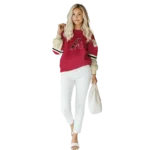 personalized-arizona-diamondbacks-striped-sleeves-red-hoodie-best-selling.webp