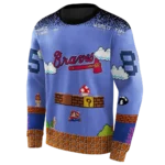 personalized-atlanta-braves-mario-blue-black-hoodie-best-selling.webp