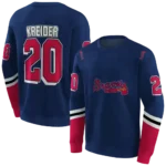 personalized-atlanta-braves-striped-sleeves-navy-hoodie-best-selling.webp