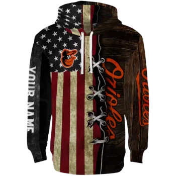 Custom Baltimore Orioles Hoodie – American Pride Design