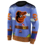 personalized-baltimore-orioles-mario-blue-black-hoodie-best-selling.webp