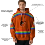 personalized-baltimore-orioles-rainbow-stripes-orange-hoodie-best-selling.webp