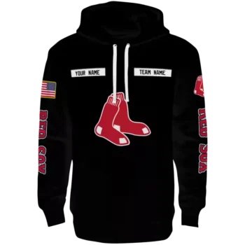 Boston Red Sox Punisher Skull Black Hoodie – Personalized Gear