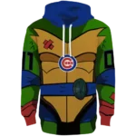 personalized-chicago-cubs-superhero-armor-blue-green-hoodie-best-selling.webp