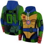 personalized-chicago-cubs-superhero-armor-blue-green-hoodie-best-selling.webp