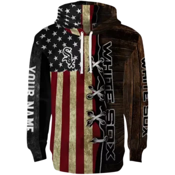 Custom Chicago White Sox Hoodie – American Pride Design