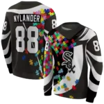 personalized-chicago-white-sox-puzzle-pieces-black-hoodie-best-selling.webp