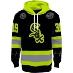 personalized-chicago-white-sox-safety-motif-black-neon-green-hoodie-best-selling.webp