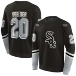 personalized-chicago-white-sox-striped-sleeves-black-hoodie-best-selling.webp