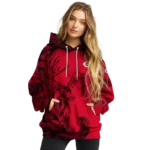 personalized-cincinnati-reds-deer-silhouette-red-hoodie-best-selling.webp