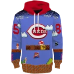 personalized-cincinnati-reds-mario-blue-black-hoodie-best-selling.webp