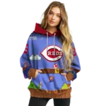 personalized-cincinnati-reds-mario-blue-black-hoodie-best-selling.webp
