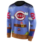 personalized-cincinnati-reds-mario-blue-black-hoodie-best-selling.webp