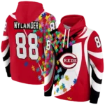 personalized-cincinnati-reds-puzzle-pieces-red-hoodie-best-selling.webp