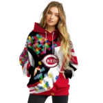 personalized-cincinnati-reds-puzzle-pieces-red-hoodie-best-selling.webp