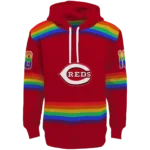 personalized-cincinnati-reds-rainbow-stripes-red-hoodie-best-selling.webp