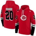 personalized-cincinnati-reds-striped-sleeves-red-hoodie-best-selling.webp