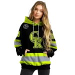 personalized-colorado-rockies-safety-motif-black-neon-green-hoodie-best-selling.webp