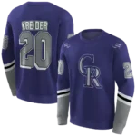 personalized-colorado-rockies-striped-sleeves-blue-hoodie-best-selling.webp