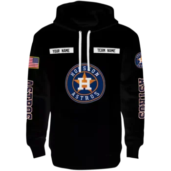 Houston Astros Punisher Skull Black Hoodie – Personalized Gear