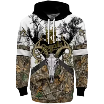 Kansas City Royals Personalized Forest Silhouette Hoodie