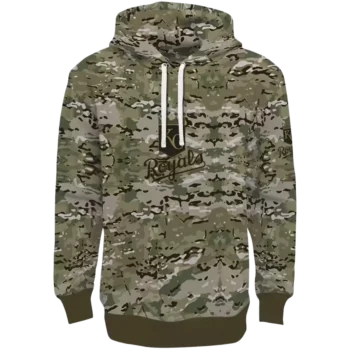 Custom Kansas City Royals Military Hoodie – Personalized Style
