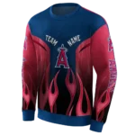 personalized-los-angeles-angels-flame-design-blue-hoodie-best-selling.webp
