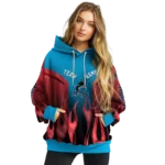 personalized-miami-marlins-flame-design-blue-hoodie-best-selling.webp
