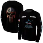 personalized-miami-marlins-punisher-skull-black-hoodie-best-selling.webp