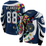 personalized-milwaukee-brewers-puzzle-pieces-navy-blue-hoodie-best-selling.webp