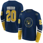 personalized-milwaukee-brewers-striped-sleeves-navy-blue-hoodie-best-selling.webp