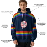 personalized-new-york-yankees-rainbow-stripes-navy-hoodie-best-selling.webp