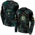 personalized-oakland-athletics-hunting-theme-green-black-hoodie-best-selling.webp