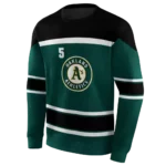 personalized-oakland-athletics-striped-pattern-green-hoodie-best-selling.webp