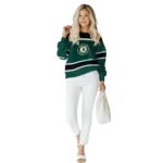 personalized-oakland-athletics-striped-pattern-green-hoodie-best-selling.webp
