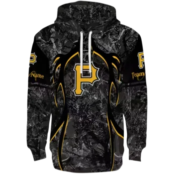 Personalized Pittsburgh Pirates Hunting Hoodie – Black Sweatshirt