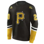 personalized-pittsburgh-pirates-striped-sleeves-black-hoodie-best-selling.webp