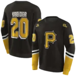 personalized-pittsburgh-pirates-striped-sleeves-black-hoodie-best-selling.webp