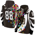 personalized-san-diego-padres-puzzle-pieces-brown-hoodie-best-selling.webp