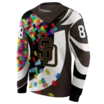personalized-san-diego-padres-puzzle-pieces-brown-hoodie-best-selling.webp