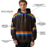personalized-san-diego-padres-rainbow-stripes-brown-hoodie-best-selling.webp