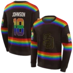 personalized-san-diego-padres-rainbow-stripes-brown-hoodie-best-selling.webp