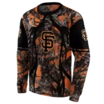 personalized-san-francisco-giants-hunting-theme-orange-black-hoodie-best-selling.webp
