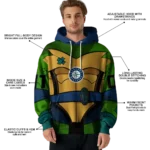 personalized-seattle-mariners-superhero-armor-navy-blue-green-hoodie-best-selling.webp