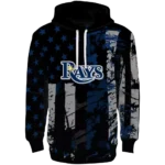 personalized-tampa-bay-rays-distressed-flag-navy-black-hoodie-best-selling.webp