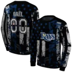 personalized-tampa-bay-rays-distressed-flag-navy-black-hoodie-best-selling.webp